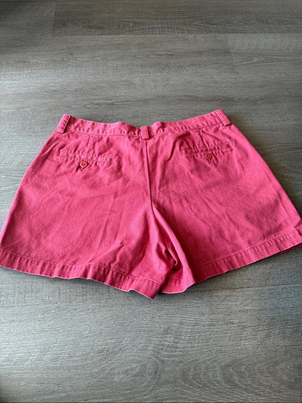 Ralph Lauren Sport Women Chino Shorts 6 Caramel Pink Nantucket Red